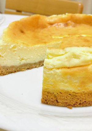 しっとり、なめらかな本格チーズケーキ-レシピのメイン写真