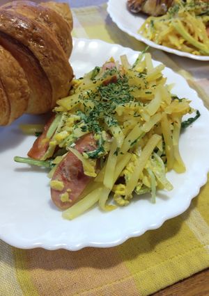 ポテトエッグソテー-レシピのメイン写真