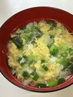 わけぎのたまごスープ-レシピのメイン写真