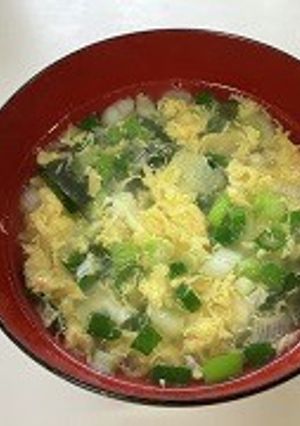 わけぎのたまごスープ-レシピのメイン写真