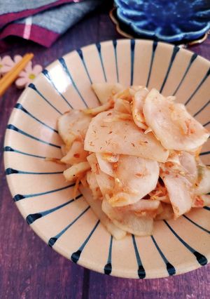 簡単♪かぶのおかかポン酢和え-レシピのメイン写真