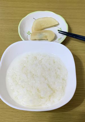 湯漬けと沢庵-レシピのメイン写真