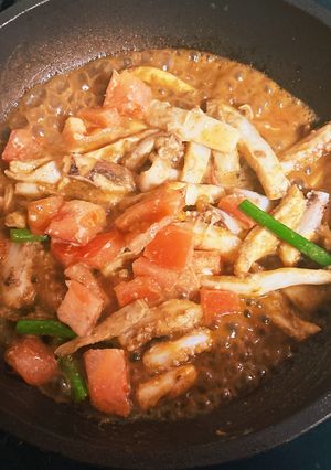 イカわたマヨ煮-レシピのメイン写真