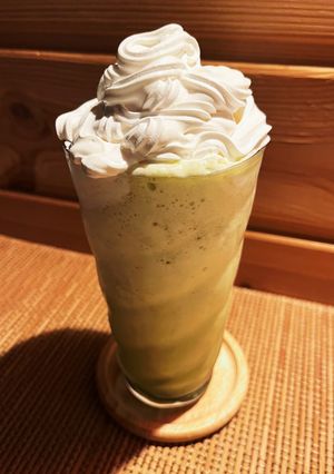 よこ's 緑茶クリームフラペチーノ-レシピのメイン写真