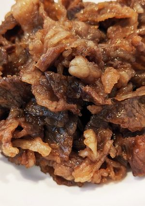 牛肉の甘辛炒め-レシピのメイン写真