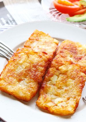 梅風味♪すっぱ美味しい！ハッシュドポテト-レシピのメイン写真
