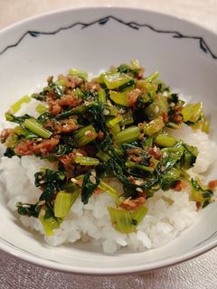 かぶの葉の鰹節炒め-レシピのメイン写真