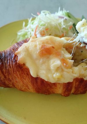 クロワッサンでホタテのパングラタン-レシピのメイン写真