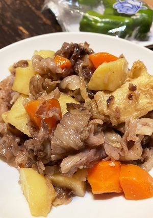 無水肉じゃが覚書簡単-レシピのメイン写真
