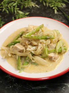 簡単!シュクメルリ鍋風炒め 小麦粉不要-レシピのメイン写真