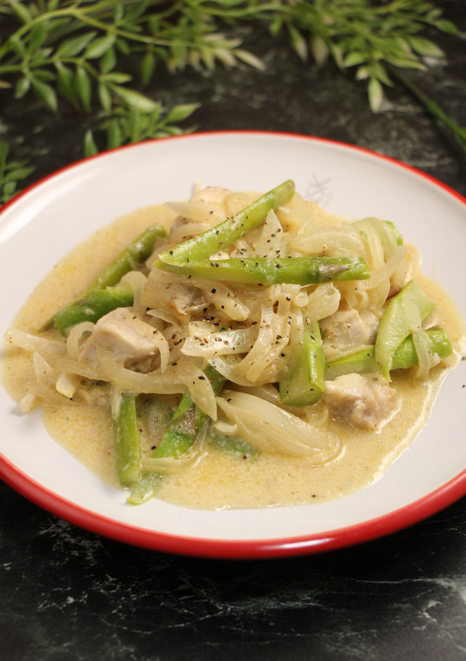 簡単！シュクメルリ鍋風炒め　小麦粉不要-レシピのメイン写真
