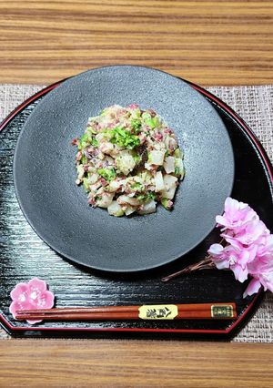 ヨウサマの減塩漬物(つけもの）ポテサラ-レシピのメイン写真