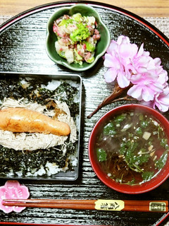 ヨウサマの減塩めんたい重風御膳-レシピのメイン写真
