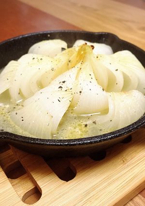 新玉ねぎのグリル★スキレット使用-レシピのメイン写真