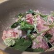 マグロと三つ葉の辛子マヨネーズ和え