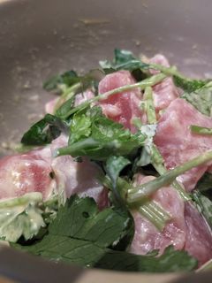 マグロと三つ葉の辛子マヨネーズ和え-レシピのメイン写真