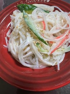 簡単!ゴマ春雨サラダ-レシピのメイン写真