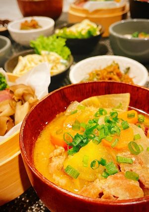 さつまいもの生姜たっぷり豚汁-レシピのメイン写真