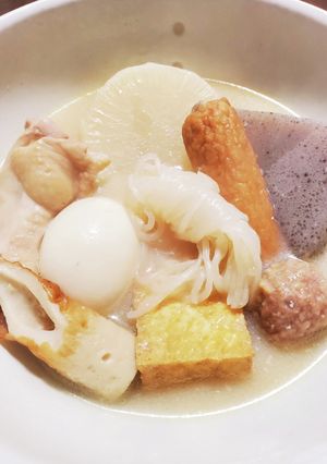 ダイエット普通のに飽きたら鶏白湯おでん-レシピのメイン写真