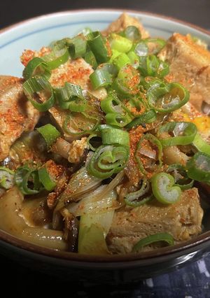 凍り豆腐の玉とじ丼-レシピのメイン写真