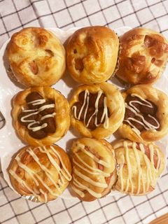 肉系惣菜パン3種-レシピのメイン写真