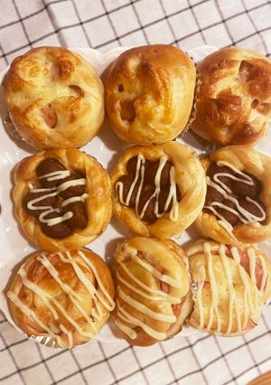 肉系惣菜パン3種-レシピのメイン写真