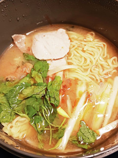 レンジと焼きそばの麺で即席ラーメン-レシピのメイン写真