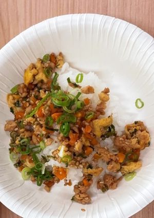 大豆ミートチャーハン-レシピのメイン写真
