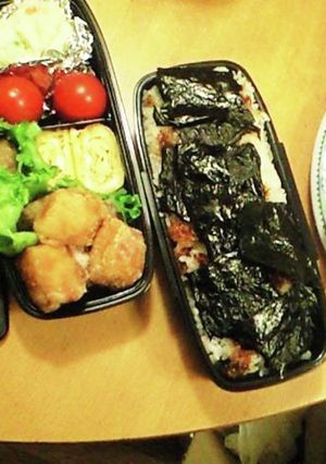 唐揚げ、海苔弁-レシピのメイン写真