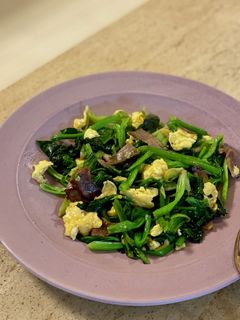 *ほうれん草と卵の炒め物*-レシピのメイン写真