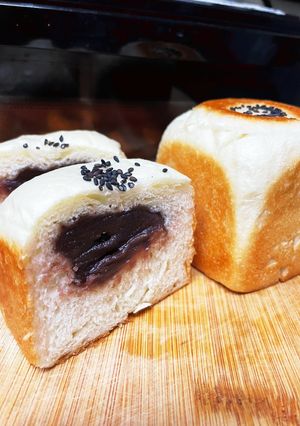 ミニあんこ食パン♡-レシピのメイン写真