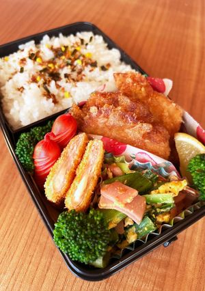 2024.2/26 高校生男子お弁当-レシピのメイン写真