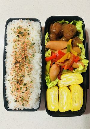 中学生弁当2024.2.25-レシピのメイン写真