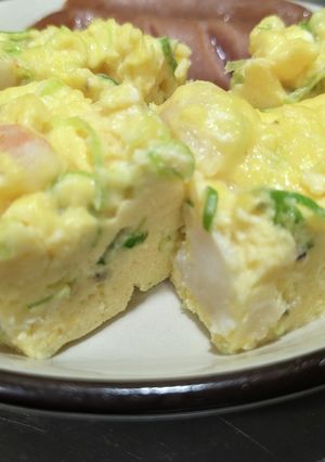 お弁当に！葱と海老のふんわり卵-レシピのメイン写真