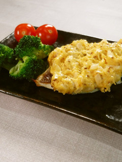 白身魚の洋風菜種焼き(主菜)-レシピのメイン写真