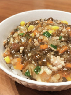 醤油麹もずく丼 QC-レシピのメイン写真