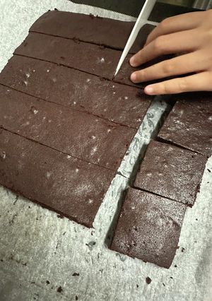 ココアたっぷり濃厚ブラウニー-レシピのメイン写真