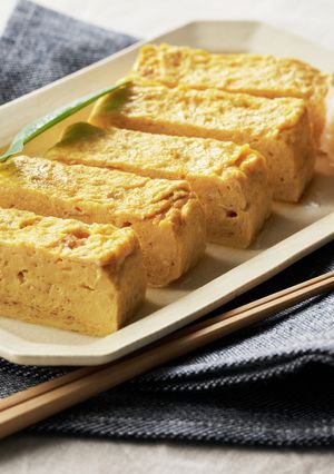 ジュワッとうまい！ごま香るだし巻き卵-レシピのメイン写真