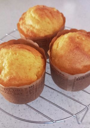 簡単ふんわりカップケーキ-レシピのメイン写真