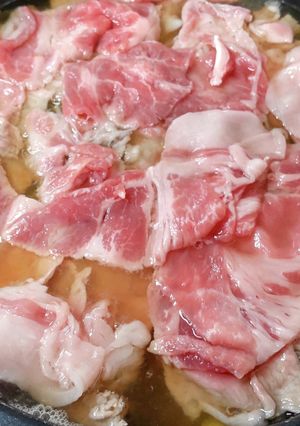 白菜と豚肉の醤油鍋♪あっさりで美味しい♡-レシピのメイン写真