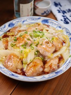 鶏肉と白菜のとろとろ旨塩炒め☆ポン酢がけ-レシピのメイン写真