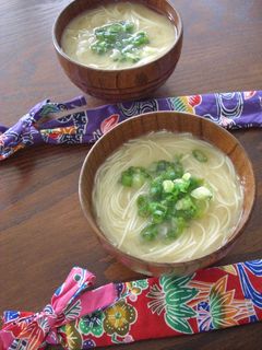 我が家のそーめん味噌汁-レシピのメイン写真