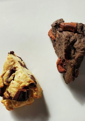ホットケーキミックスチョコスコーン2種-レシピのメイン写真