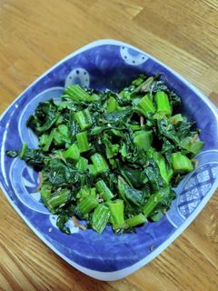 小松菜の油炒め-レシピのメイン写真