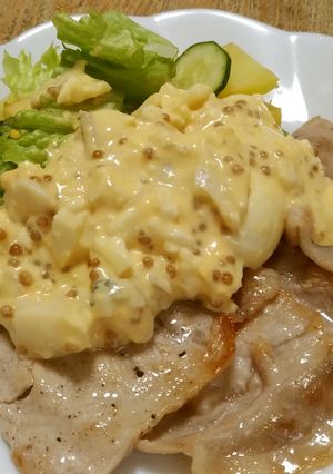 豚バラ肉のゆで卵ゴロゴロゴールドソース-レシピのメイン写真
