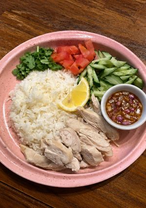 炊飯器で作る低脂肪カオマンガイ-レシピのメイン写真