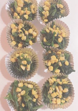 ほうれん草とコーンのバター和え-レシピのメイン写真
