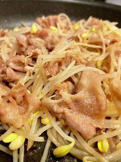 豚肉ともやしのオイスターソース炒め-レシピのメイン写真
