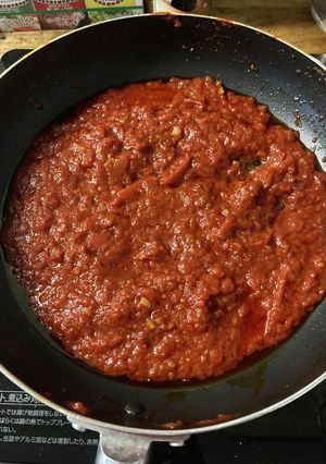 ハンバーグ用トマトソース-レシピのメイン写真