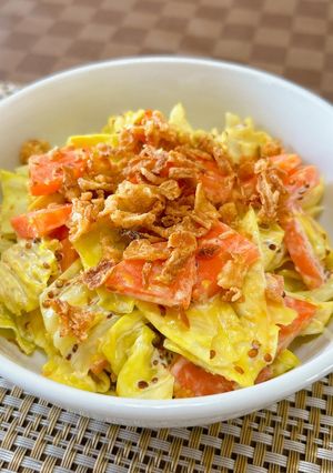 キャベツとにんじんのホットサラダ-レシピのメイン写真
